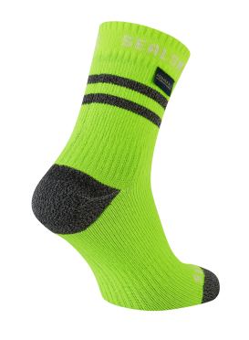 Sealskinz Mautby Warm weather Radsocken mit Hydrostop Gelb/Schwarz 