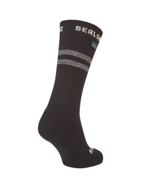 Sealskinz Runton Cold weather mid Radsocken mit Hydrostop Schwarz unisex 