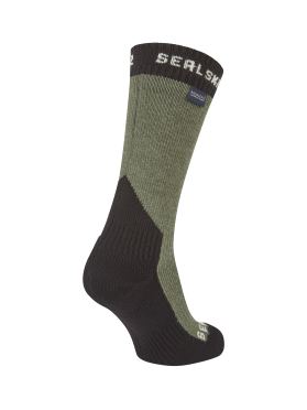 Sealskinz Stanfield Extreme cold weather mid Radsocken Olive unisex 