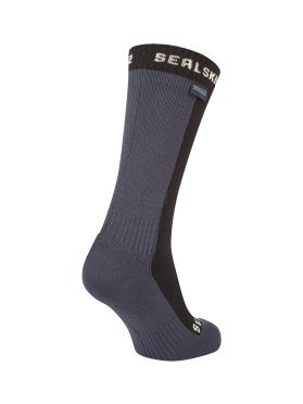 Sealskinz Starston wasserdicht Mitte Lange Radfahren Socke Schwarz unisex 