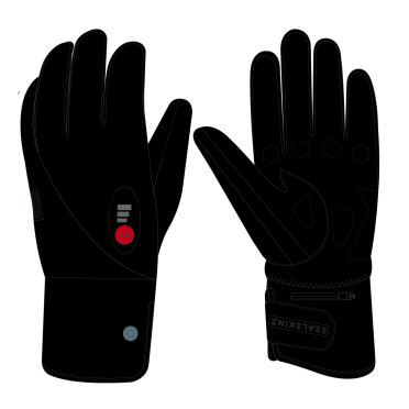 SealSkinz Upwell Cold weather Handschuhe Schwarz 