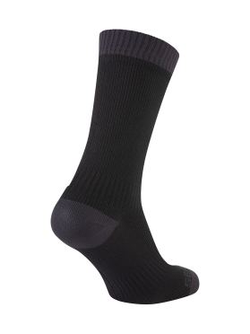 Sealskinz Wiveton wasserdicht Mitte Lange Radfahren Socke Schwarz unisex 