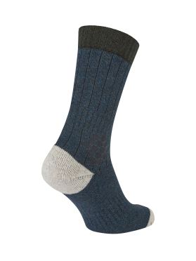 Sealskinz Scarning recycelte Wolle Mitte Wandern socke Blau unisex 