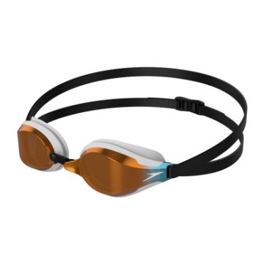 Speedo fastskin speedsocket 2 Spiegel Schwimmbrille Weiss 