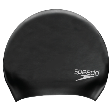 Speedo lange haare silikon badekappe Schwarz p12 