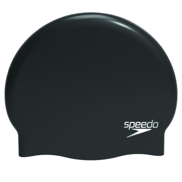 Speedo geformt Silikon bad kappe Schwarz p12 