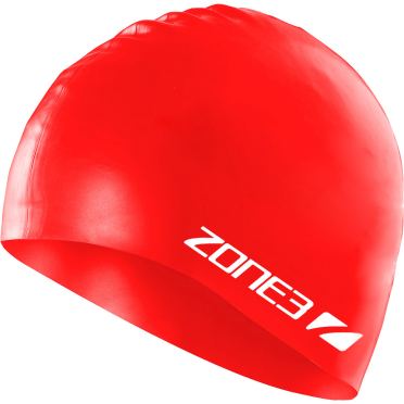 Zone3 Silikon Badekappe Rot 