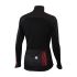 Sportful Stripe thermal Langarm Jacket Schwarz/Rot Herren  1101819-267