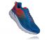 Hoka One One Clifton 6 Laufschuhe Rot/Blau Herren  1102872-MRIB