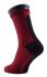 Sealskinz Road thin mid hydrostop Radsocken Rot/Schwarz Unisex  111161703-600