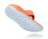 Hoka ORA Recovery Flip Orange/Weiss Damen  1117910-LGBT