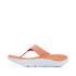 Hoka ORA Recovery Flip Orange/Weiss Damen  1117910-LGBT