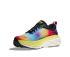 Hoka Bondi 8 Laufschuhe Schwarz/Regenbogen Damen  1127952-BKLM