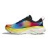 Hoka Bondi 8 Laufschuhe Schwarz/Regenbogen Damen  1127952-BKLM