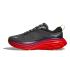 Hoka Bondi 8 Laufschuhe Schwarz/Rot Damen  1127952-CKSF