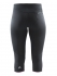 Craft Prime capri 3/4 Laufhose Schwarz/Rosa Damen  1903179-9471