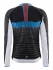 Craft Gran fondo Radtrikot lange Ärmel Herren Schwarz/weiß/blau  1903988-9659