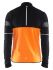 Craft Brilliant 2.0 thermal wind Laufshirt lange Ärmel Orange/schwarz Herren  1904315-2576