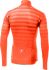 Castelli Scossa FZ lange Ärmel Radtrikot Orange Herren  19510-034