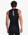 2XU Aero Tri Singlet armellos Schwarz Herren  MT6428a-BLK/WHT