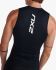 2XU Aero Tri Singlet armellos Schwarz Herren  MT6428a-BLK/WHT