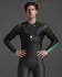 2XU Propel: Openwater Neoprenanzug Schwarz/Hellgrün Herren  2X-MW7144C-BLK/BGN