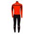 Castelli Sanremo 2 thermosuit Orange/Schwarz Herren  14500-341