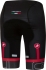 Castelli Volo Short Trägerlose Hose Schwarz/Rot Herren  17009-101