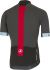 Castelli Forza pro Kurzarmtrikot Anthrazit/Rot Herren  17017-009