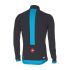 Castelli Fondo Radtrikot lange Ärmel Anthrazit/Blau Herren  17511-986