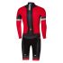 Castelli CX sanremo speedsuit Rot/Schwarz Herren  17520-023