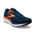 Brooks Ghost 16 Laufschuhe Blau Opal/Schwarz/Nasturtium Herren  1104181D474