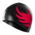 BTTLNS Absorber 2.0 Silicone Badekappe Divine Black/Torment Red/Fate White  0318005-009