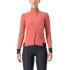 Castelli Alpha Flight RoS Langarm Radjacke Rot Damen  4523542-654