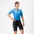 Castelli climbers a/c w jersey kurzarm blau damen  4525050-460