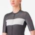 Castelli Elegante jersey kurzarm schwarz/silber damen  4525052-010