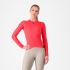 Castelli Espresso Radtrikot Langarm rot damen  4525049-081