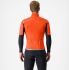 Castelli Gabba RoS 2 Kurzarm Radjacke Brilliant Orange/Silber Reflex Herren  4522512-034