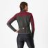 Castelli Perfetto air lange mouw fietsjack Tief Bordeaux/Dunkel Grau damen  4524538-625