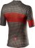 Castelli Maison Kurzarmtrikot Dunkelgrun/Rot Herren  21017-364