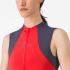 Castelli Sole sleeveless jersey rot damen  4525054-081