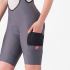 Castelli Unlimited cargo w bibshort grau damen  4523048-021