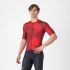 Castelli vortice jersey kurzarmtrikot rot herren  4525016-023