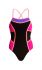 Funkita Pink shadow Colour block Badeanzug Damen  FKS002L01787