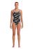 Funkita Black Swan Diamond Back Badeanzug Damen  FS11L02539