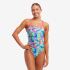 Funkita Olive Oily Single Strap Badeanzug Damen  FKS030L71989