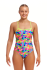 Funkita Curly Wurly Single Strap Badeanzug Damen  FKS030L71927