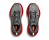 Hoka Bondi 8 Laufschuhe grau/rot herren  1123202-CFLM