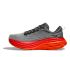 Hoka Bondi 8 Laufschuhe grau/rot herren  1123202-CFLM