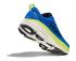 Hoka Bondi 8 Wide Laufschuhe Blau/Weiss Herren  1127953-ELT